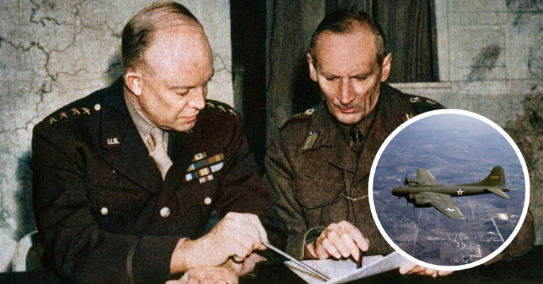 Eisenhower lost bet B-17